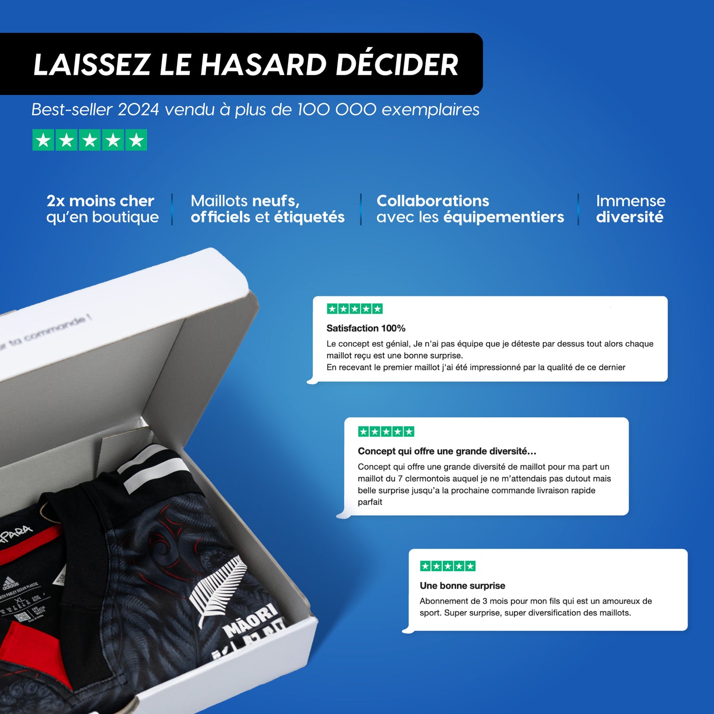 La box maillot mystère training 🏋🏻‍♂️